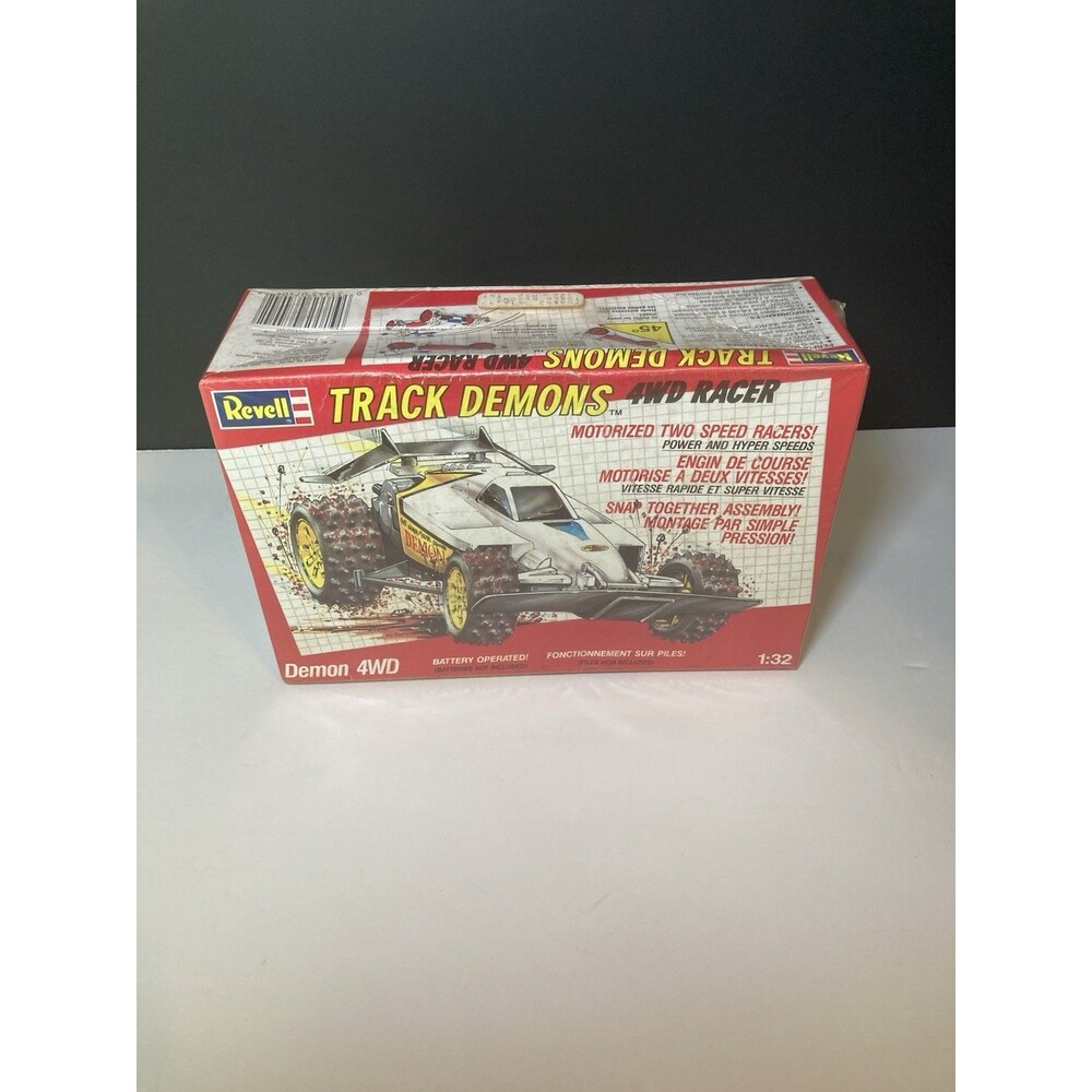 Vintage 1989 Revell Track Demons 4WD Racer 1:32 #5 Demon #7404 New Sealed